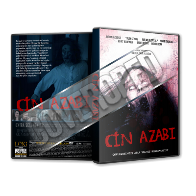 Cin Azabı - 2019 Türkçe Dvd Cover Tasarımı